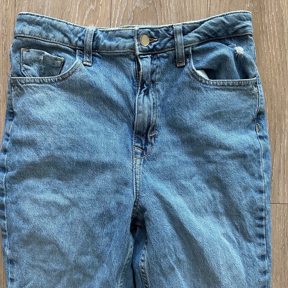 Zara Split hem jeans size 6 - Picture 2 of 6